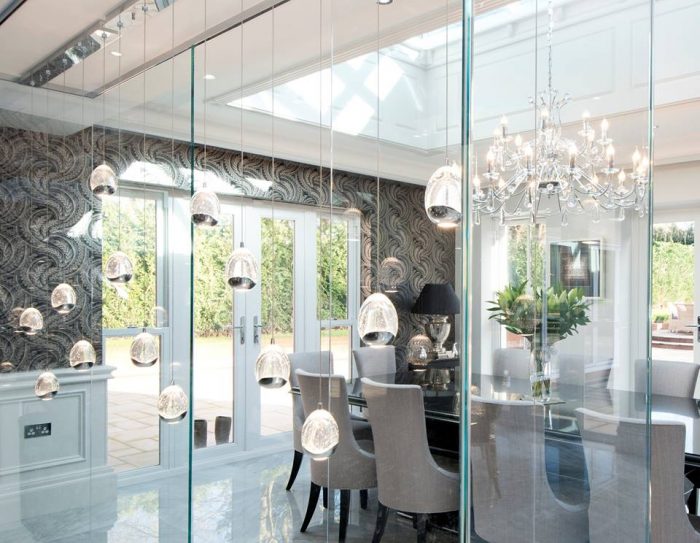 Silver Chandelier